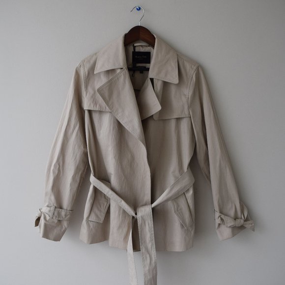 Massimo Dutti Jackets & Blazers - Spring Cotton Trench - Massimo dutti